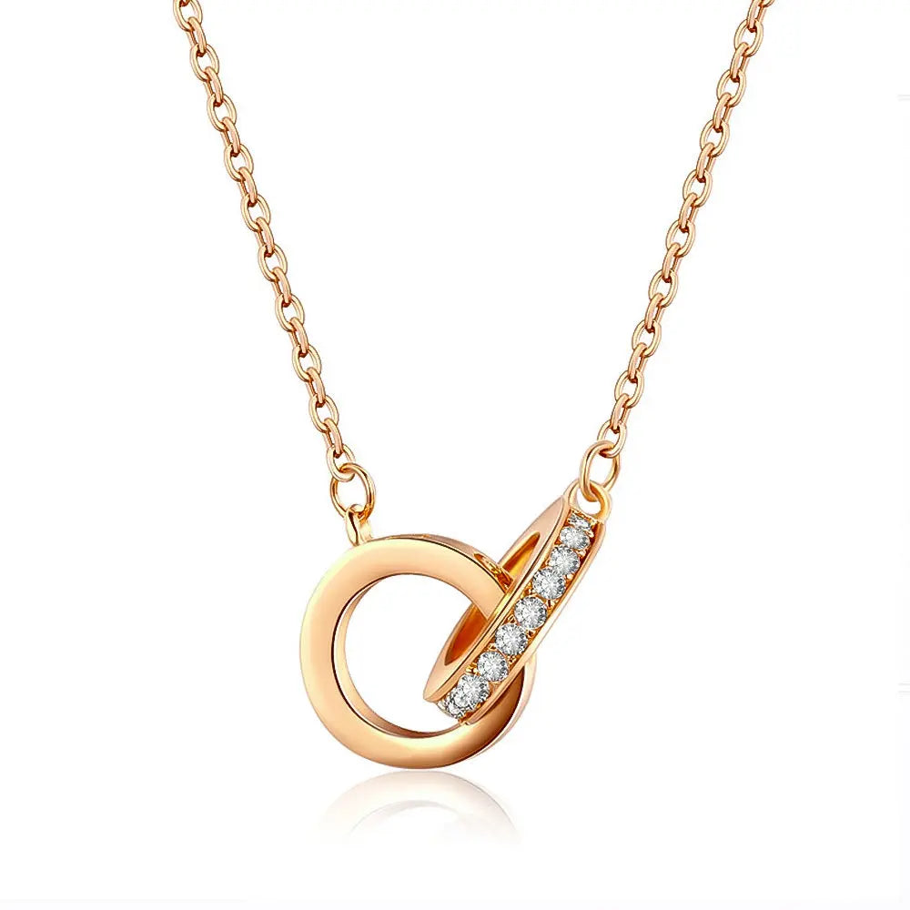 Interlooped Together Forever Necklace