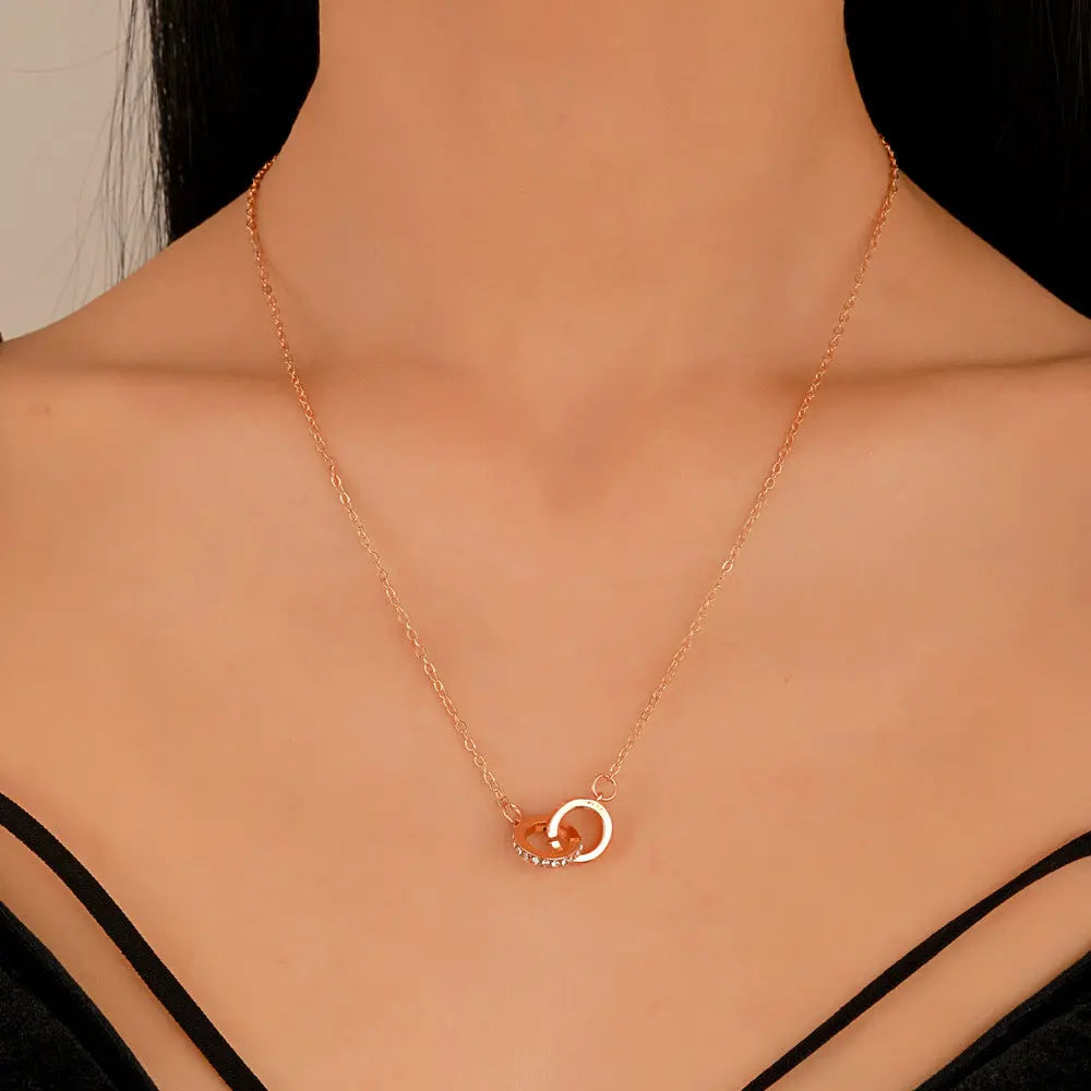 Interlooped Together Forever Necklace
