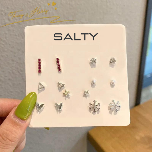 "Joy" Weekly 7 Stud Earrings
