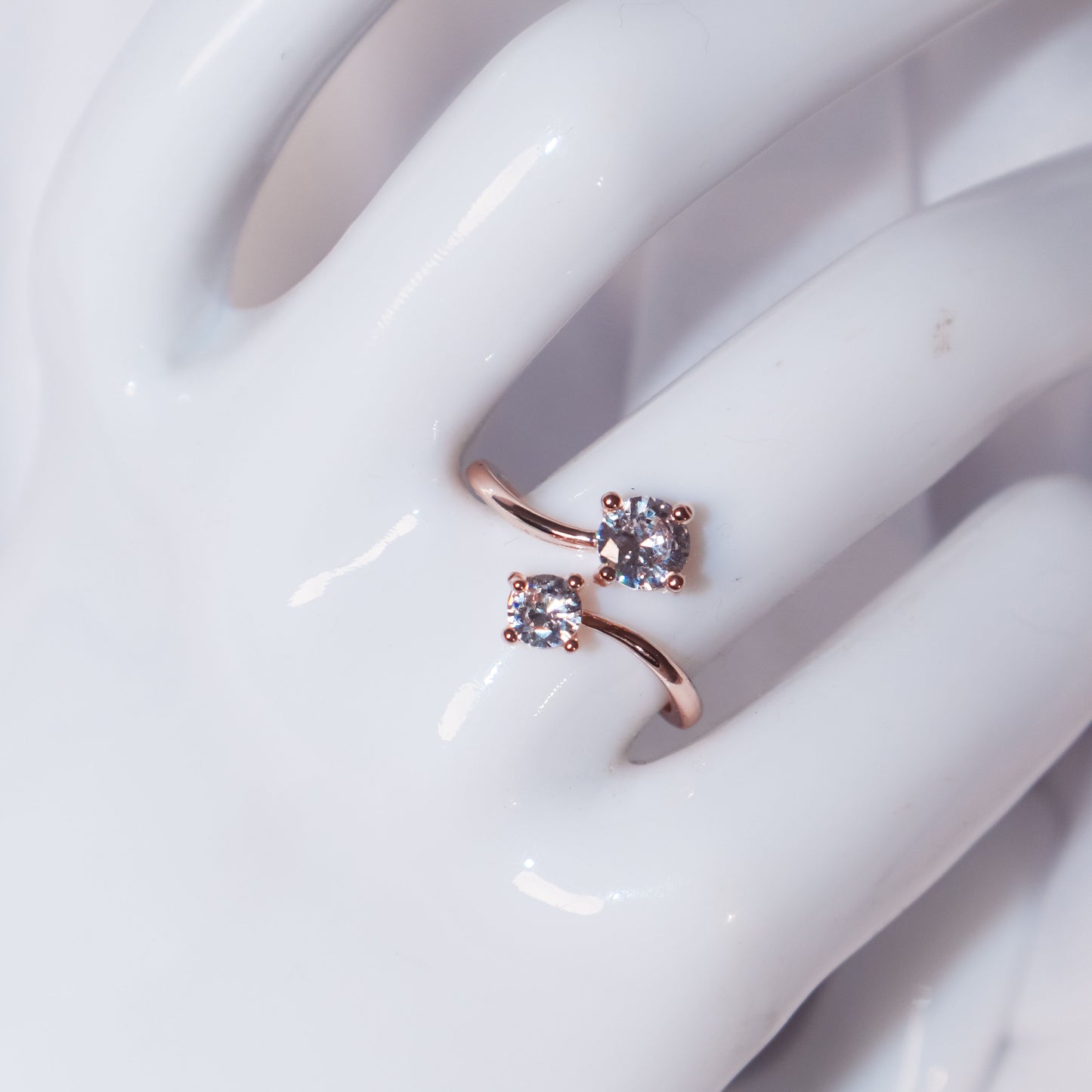 Khloe Double Diamond Band