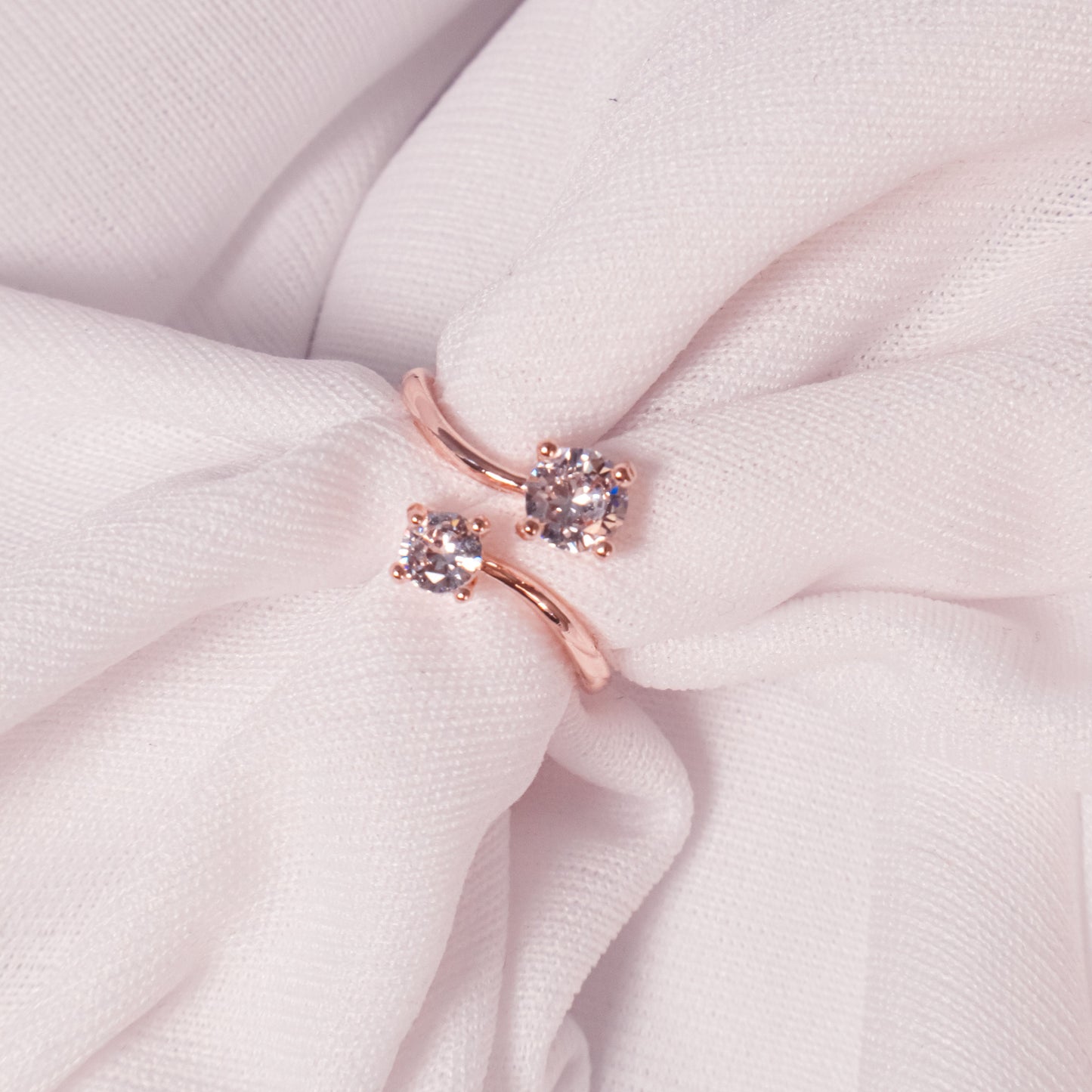 Khloe Double Diamond Band