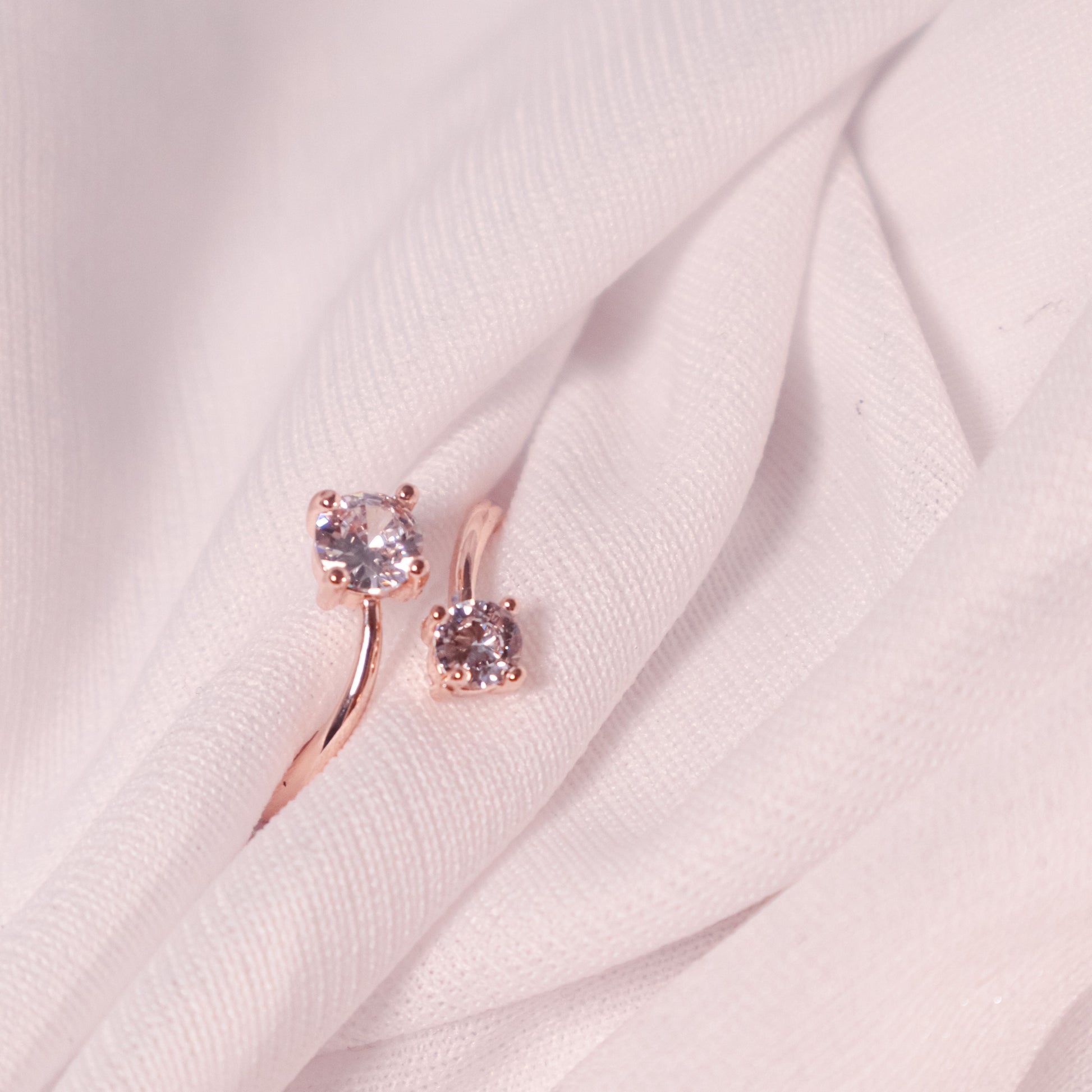 Khloe Double Diamond Band