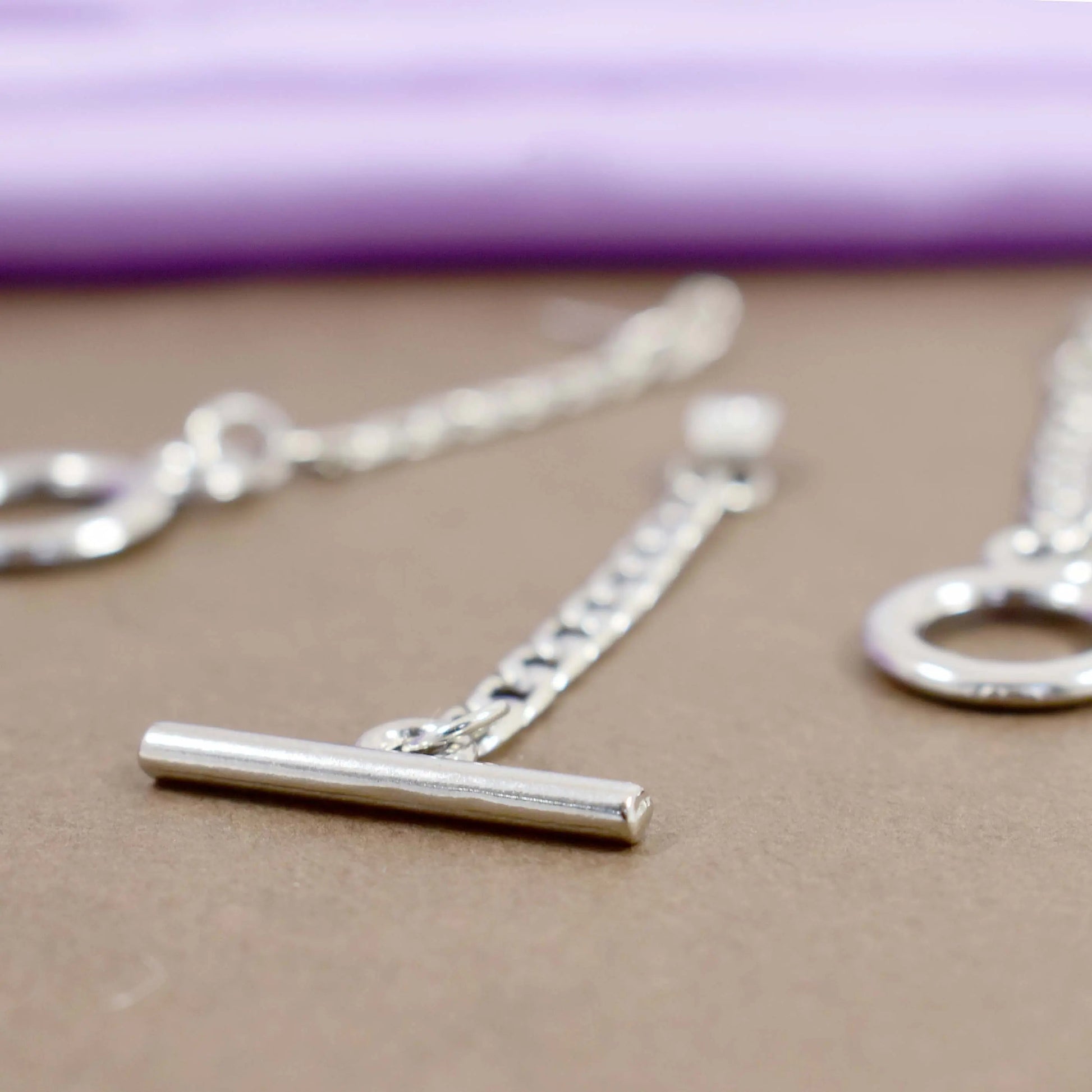 Kpop Metal Chain 2-in-1 Silver Earrings
