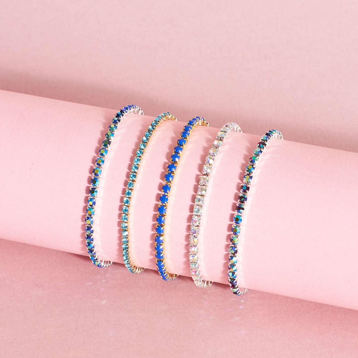 La Belle Stackable Bands (Set of 5) Salty