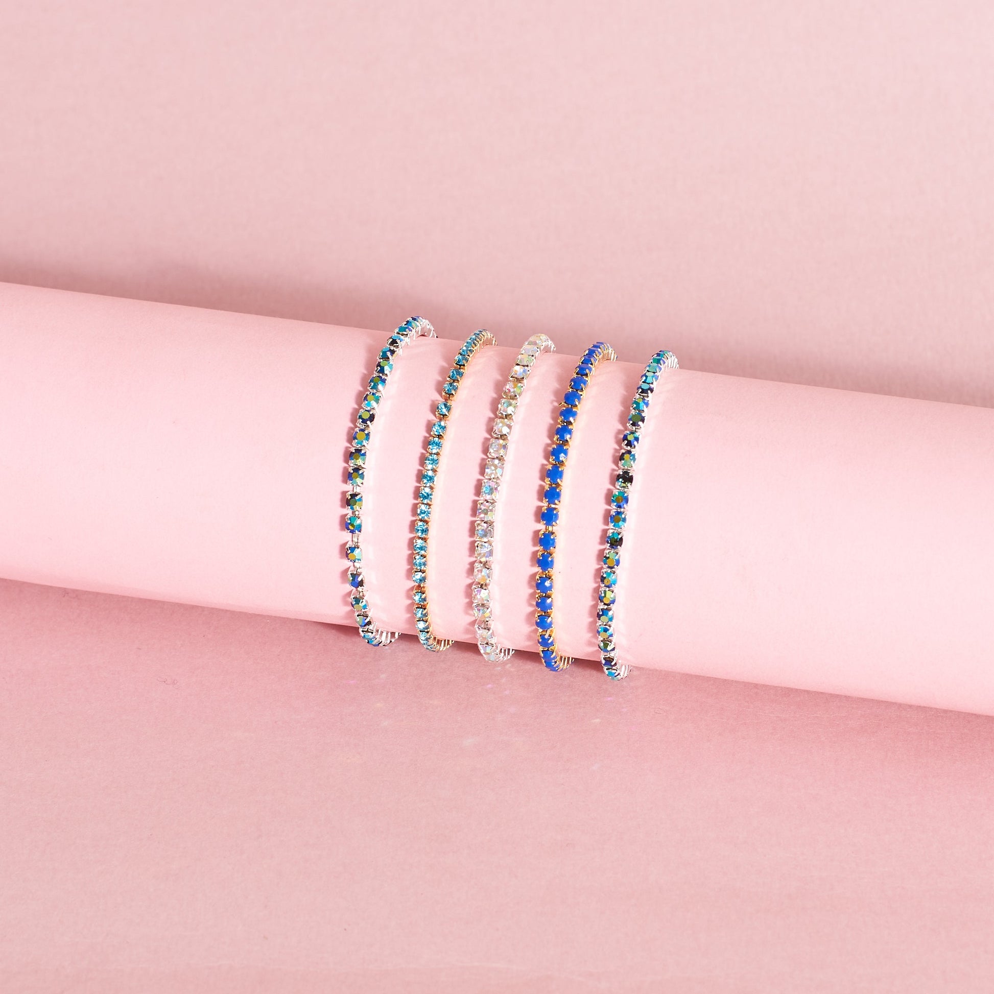 La Belle Stackable Bands (Set of 5) Salty