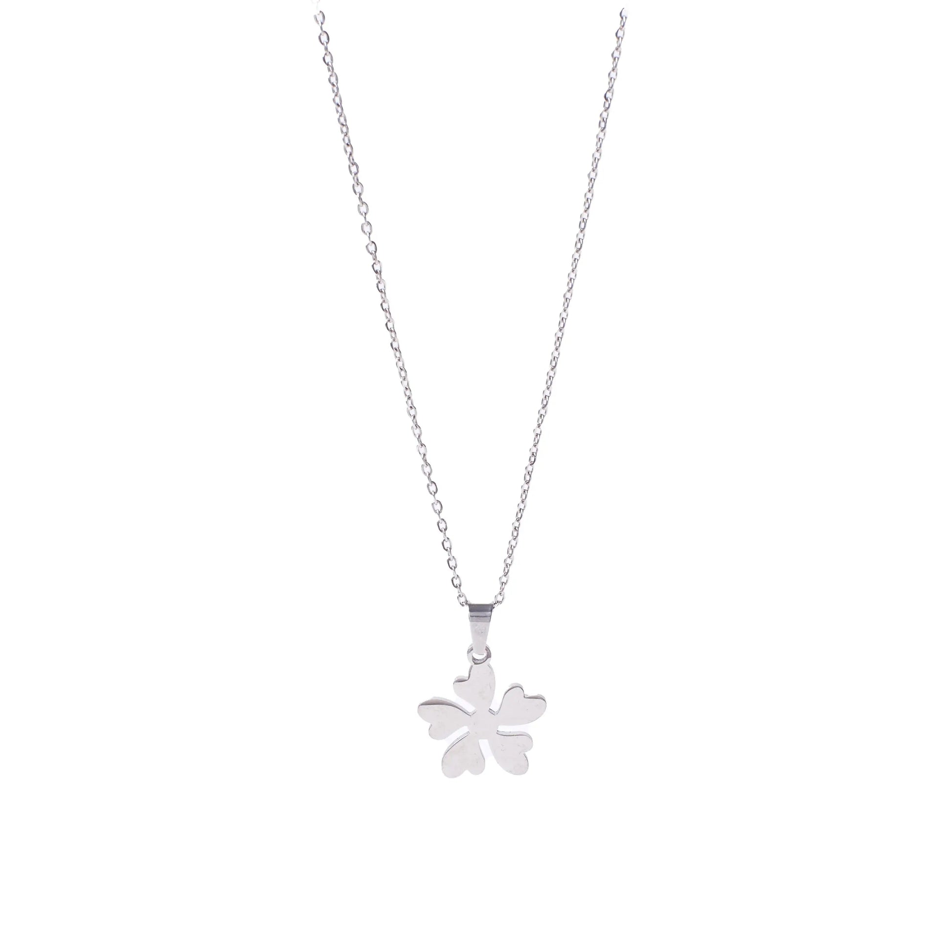 Leafy Loomed Silver Chain | Salty