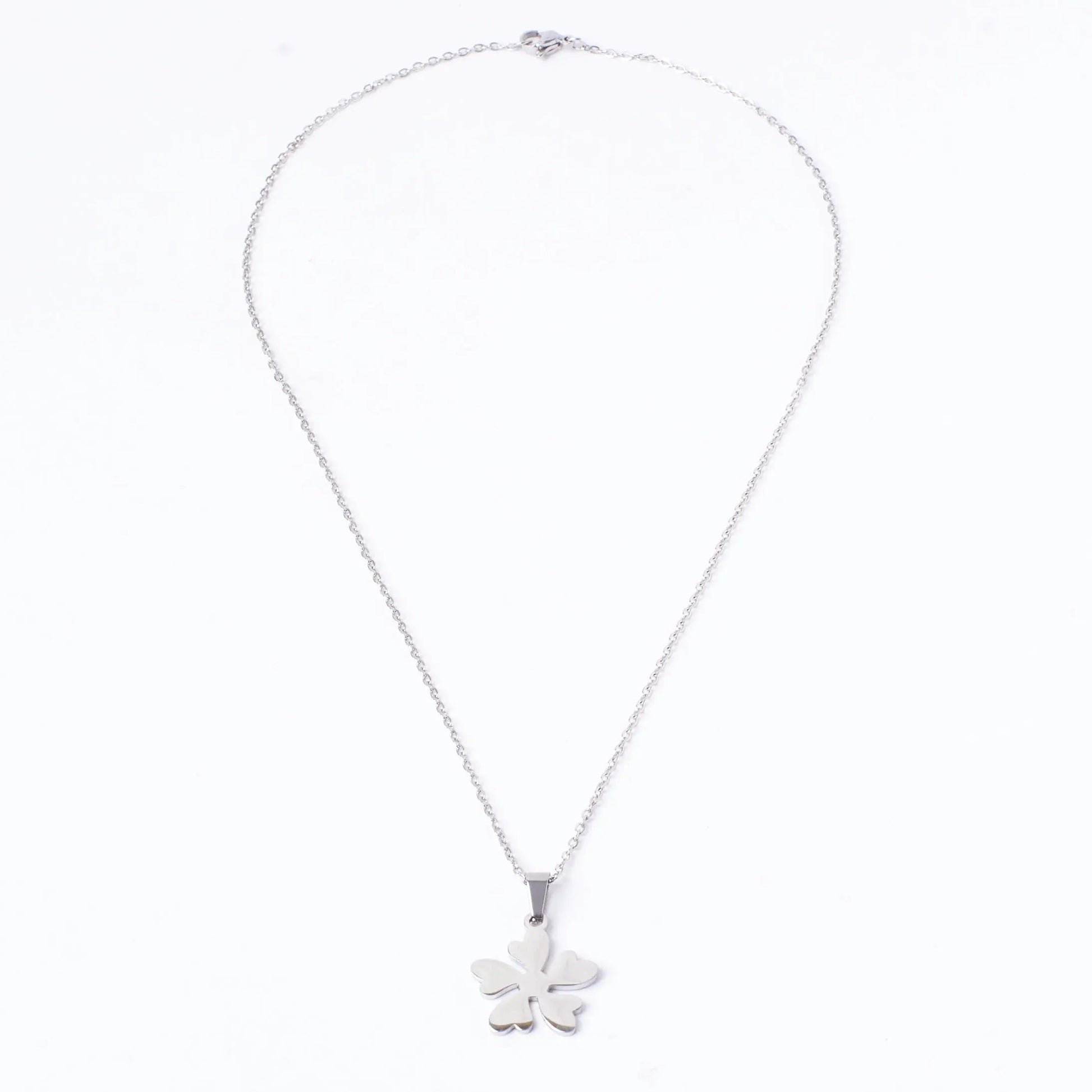 Leafy Loomed Silver Chain | Salty