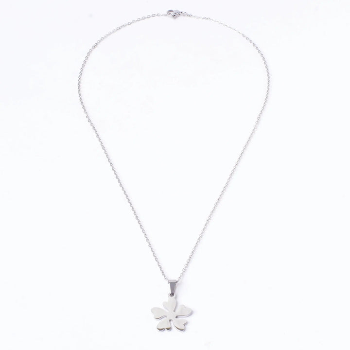 Leafy Loomed Silver Chain | Salty