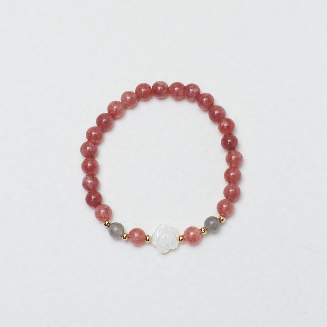 Lily Crystal Beaded Band Salty