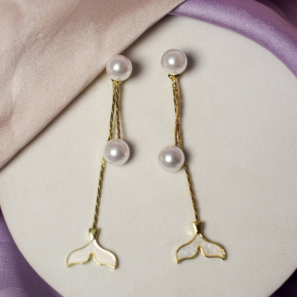 Love spell Pearl Earrings Salty
