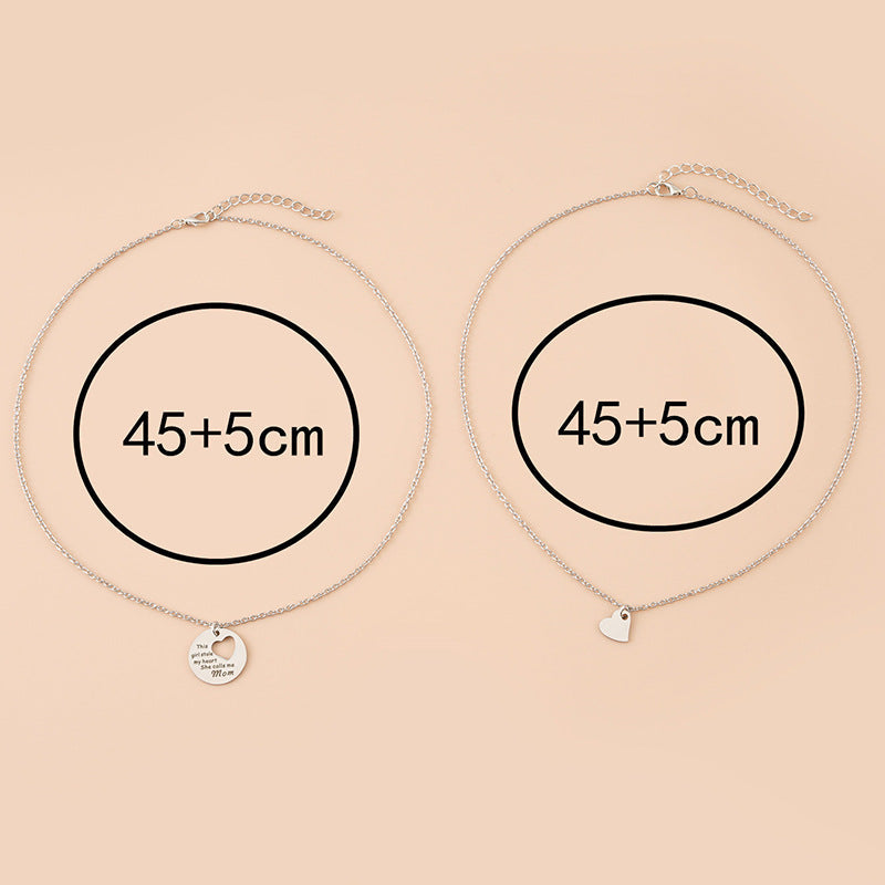 Love you MOM Unity Necklace (2 Necklaces) Salty