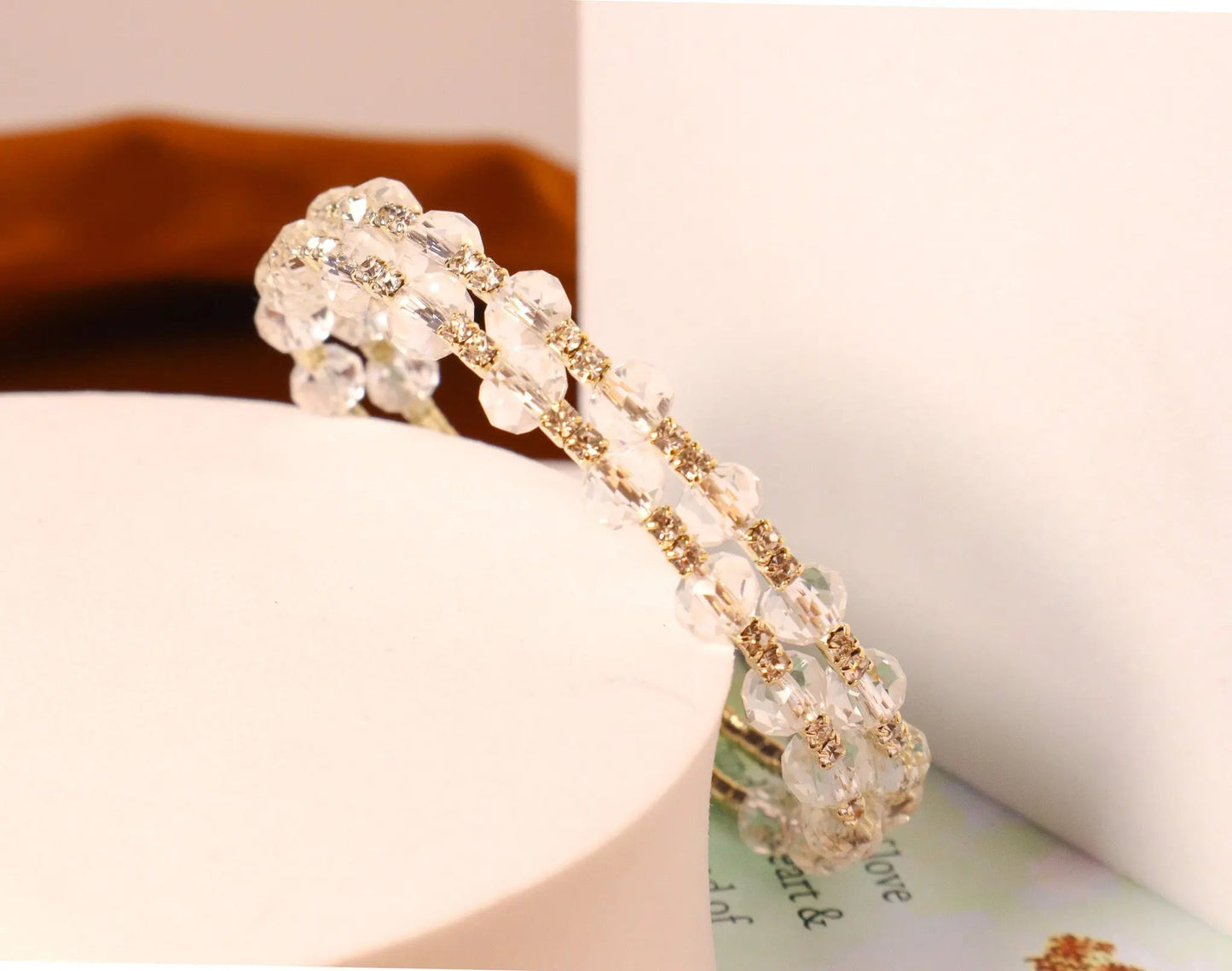 Lucky Pearls Cuff Bracelet - Gold