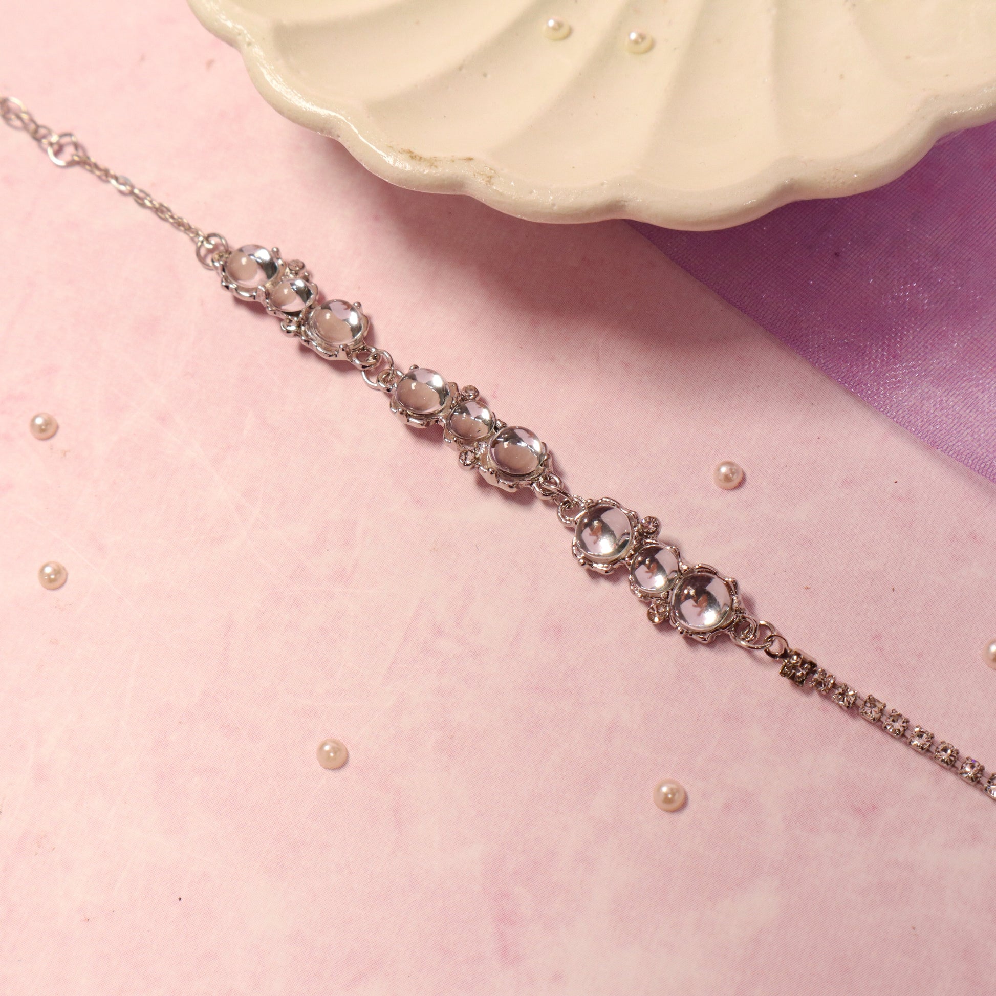 Luminous Diamonds Cascade Bracelet Salty