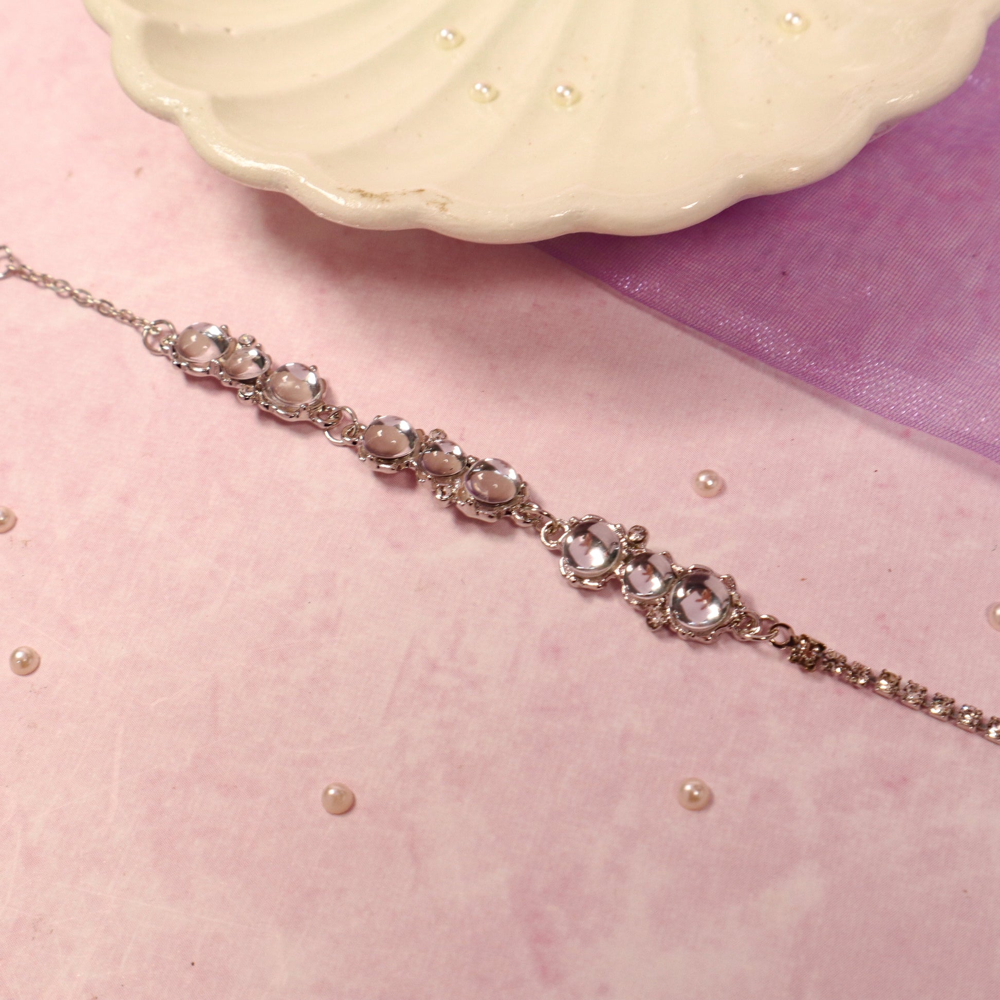 Luminous Diamonds Cascade Bracelet Salty