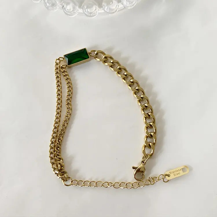 Serene Emerald Bracelet