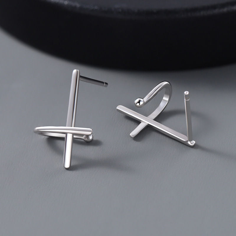Glitzglide Silver Stud | Salty