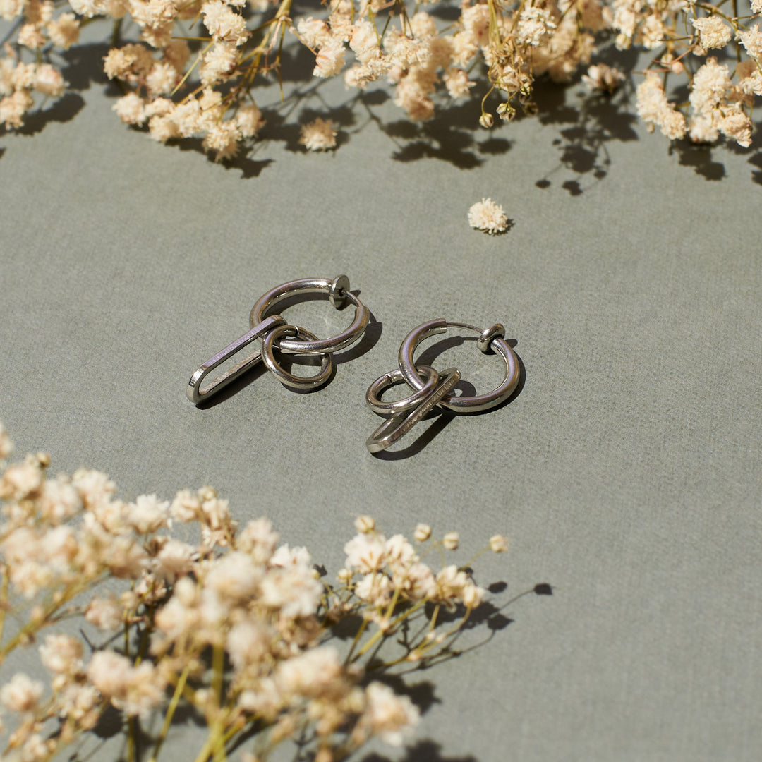 Trendsetter'S Silver Earrings | Salty