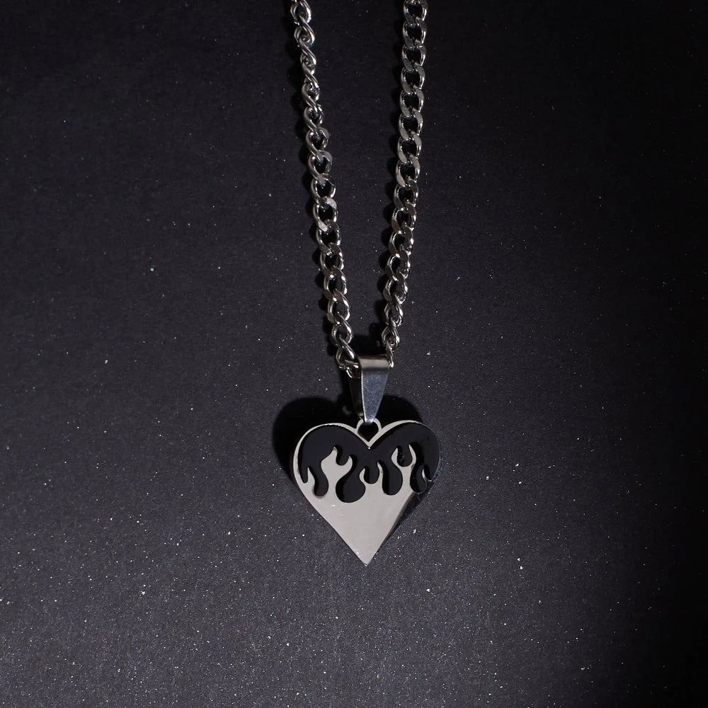 Midnight Love Silver Chain | Salty