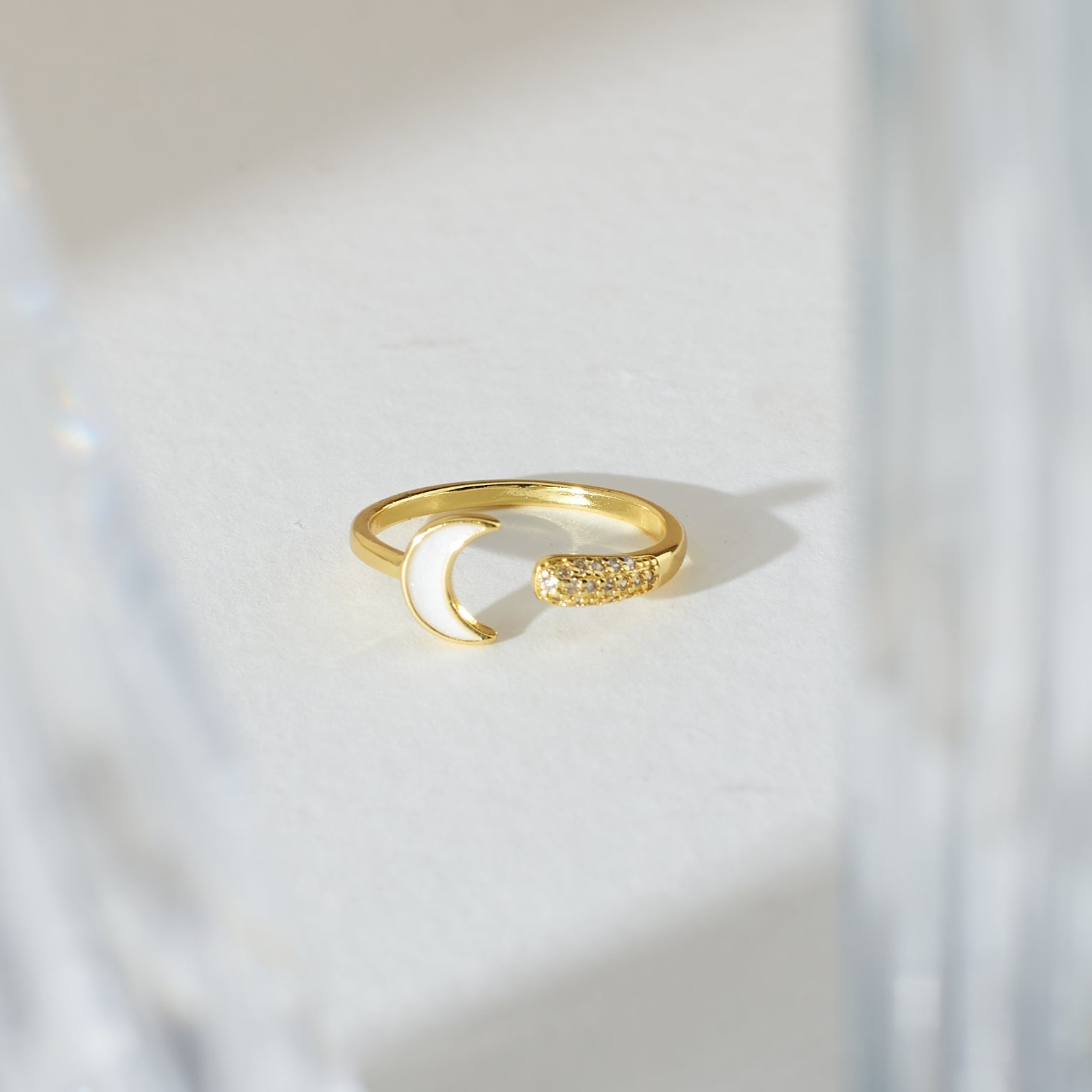 Moonshadow Charm Ring Salty