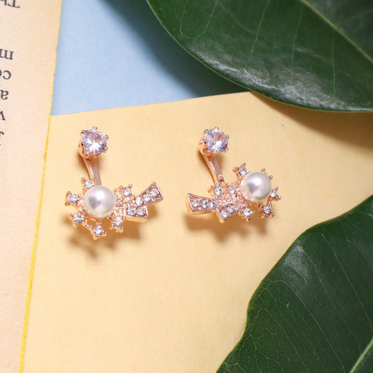 Morning Dream Pearly Earring (2in1)