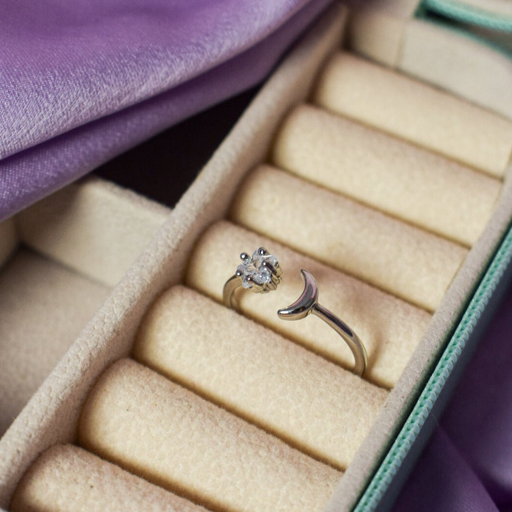 My Moon Diamond Ring Salty
