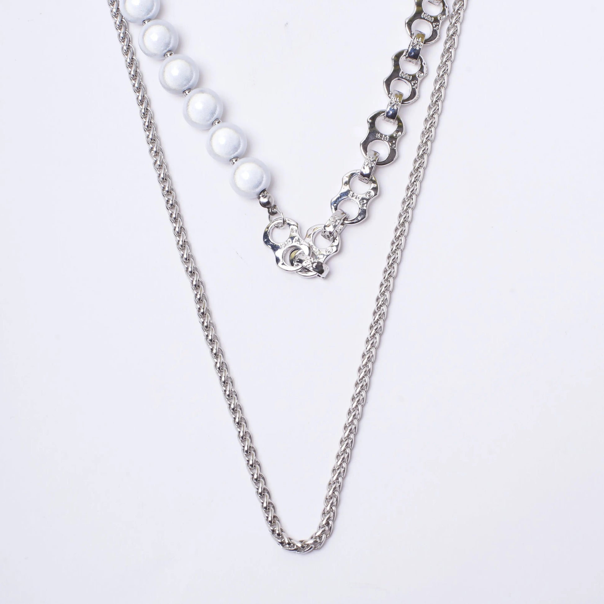 Mystic Moonstone Layered Chain | Salty