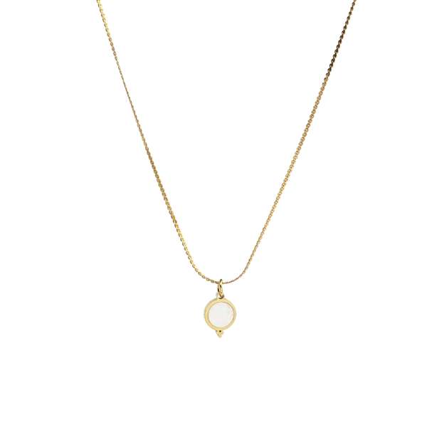 Poshy Marble Gold Necklace