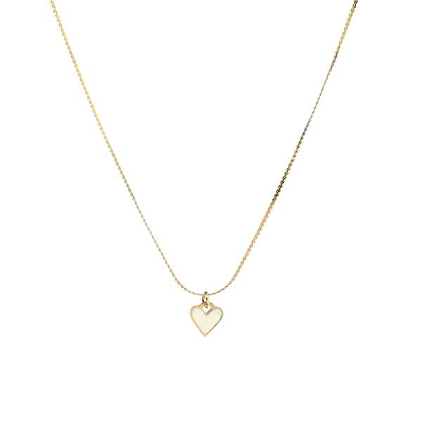 Love Language White Necklace