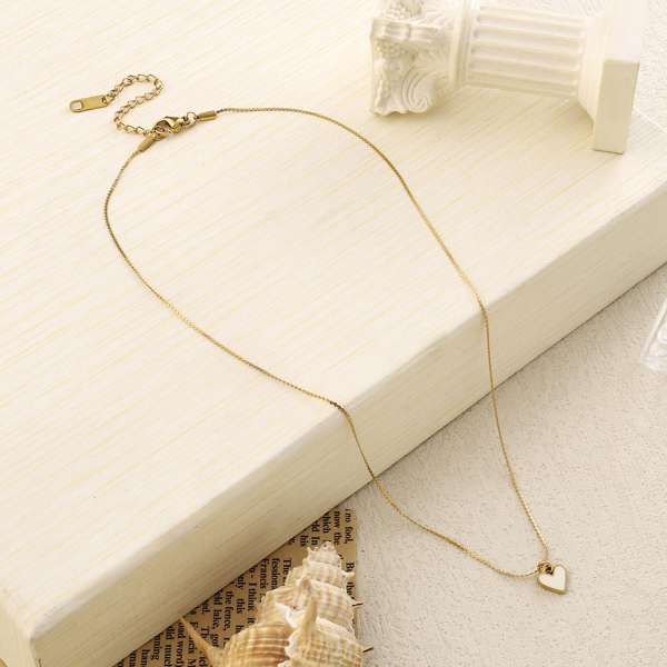 Love Language White Necklace