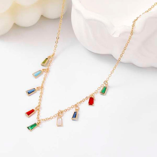 Gleam Tassel Necklace