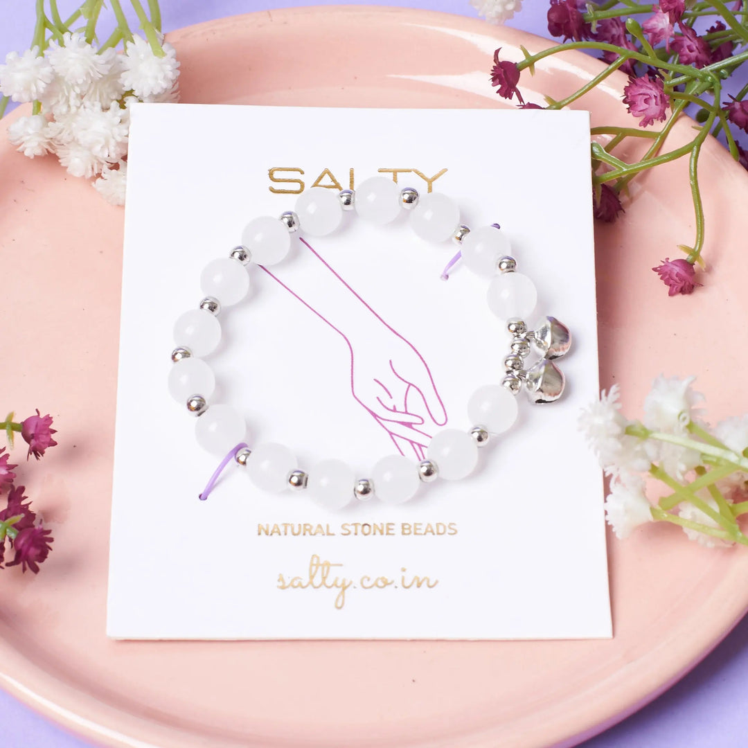 Natural Bells Beaded Band | Salty