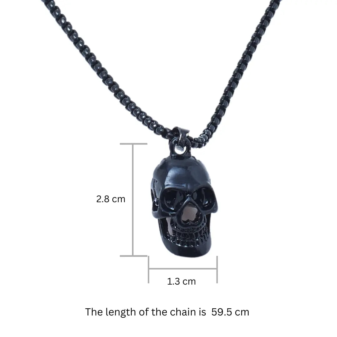 Night King Black Skull Pendant | Salty