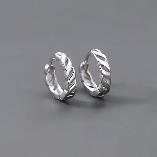 Nomad Silver Earrings Salty Alpha