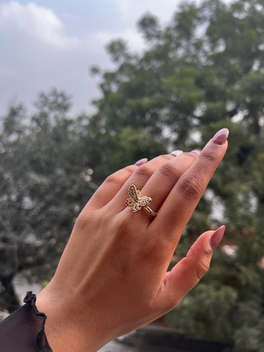 Nymph Wings Ring