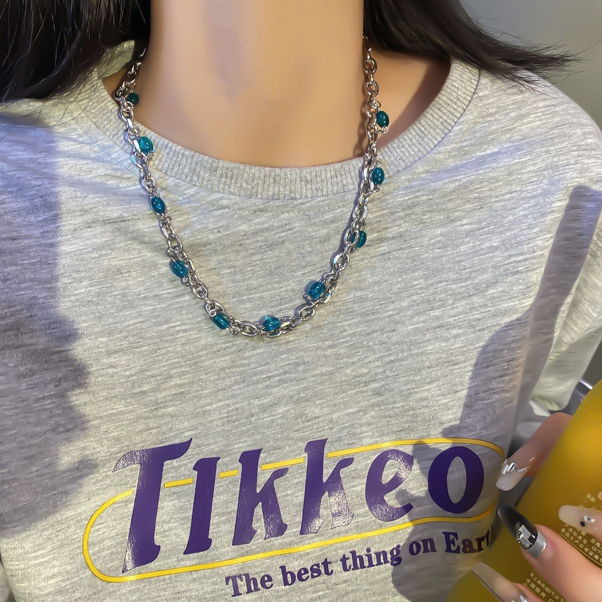 Nautical Blue Bead Chain | Salty