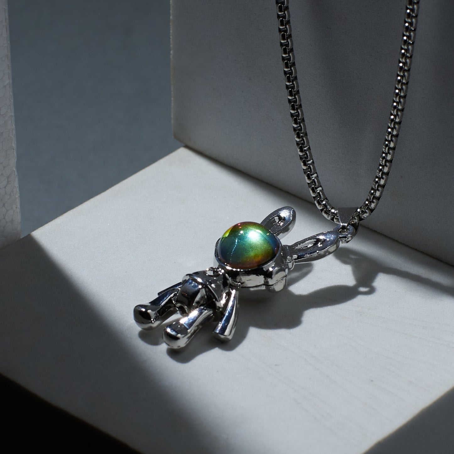 Opal Spaceman Stainless Steel Chain Salty Alpha