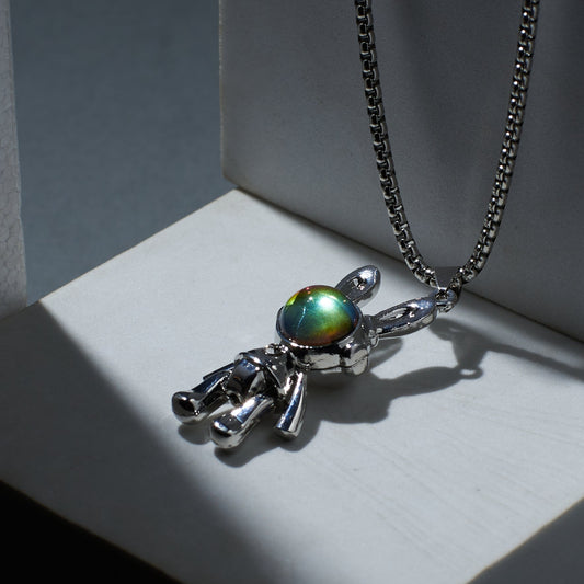 Opal Spaceman Stainless Steel Chain Salty Alpha