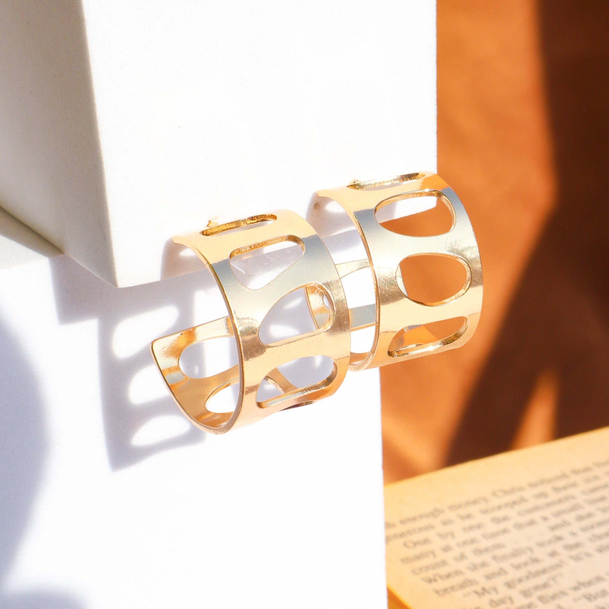 Open Gold Hoops