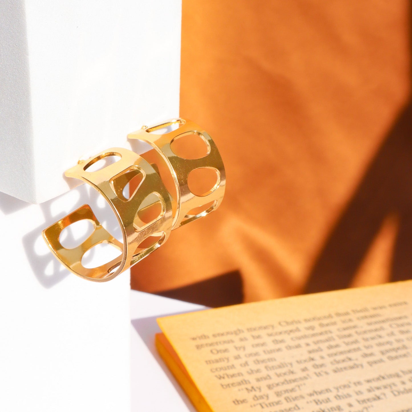Open Gold Hoops