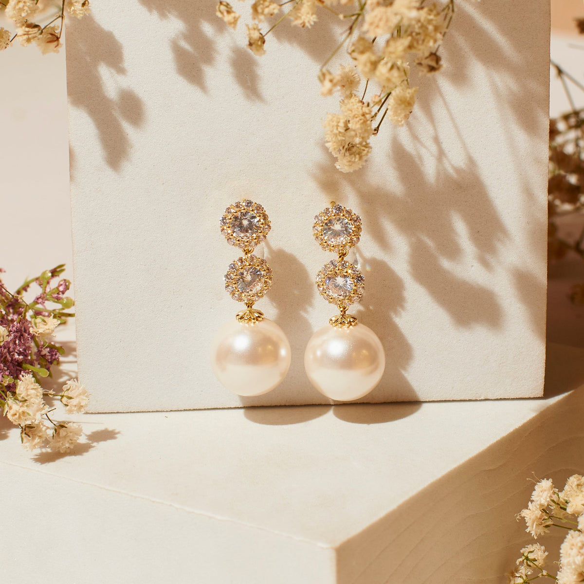 Oyster Pearl Tassel Earring Salty