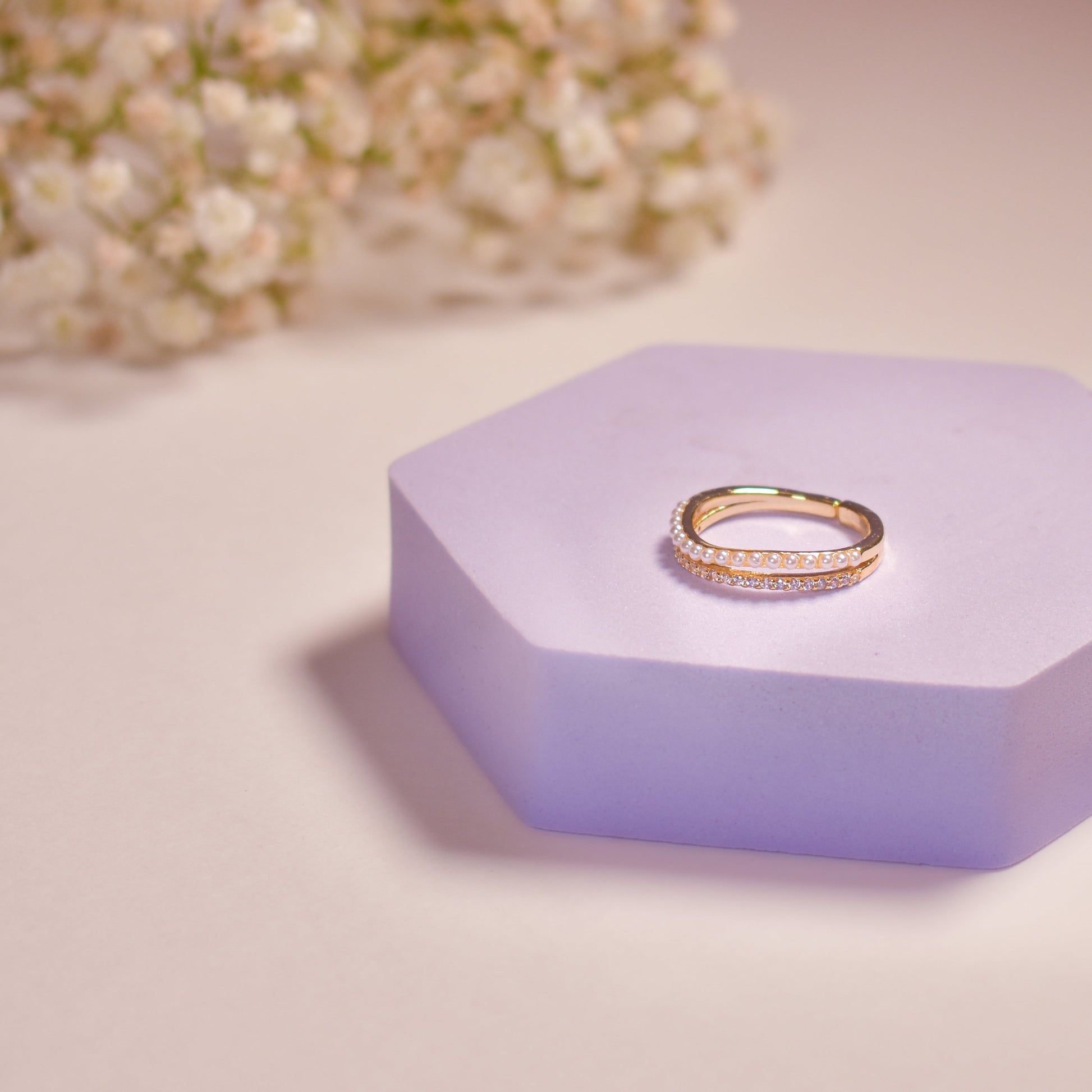 Pearl Celestia Ring Salty