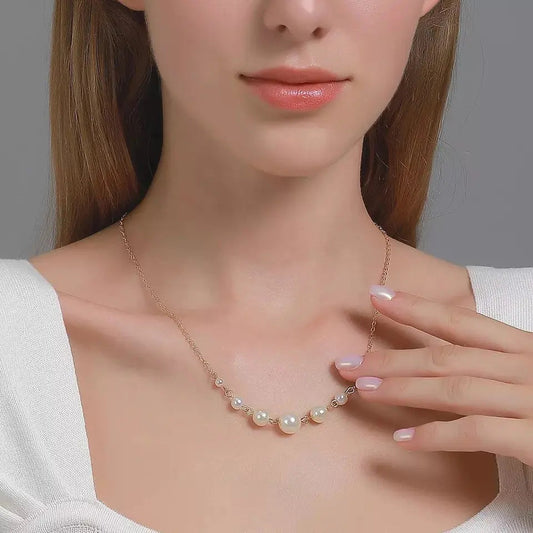 Pearl Charm Necklace