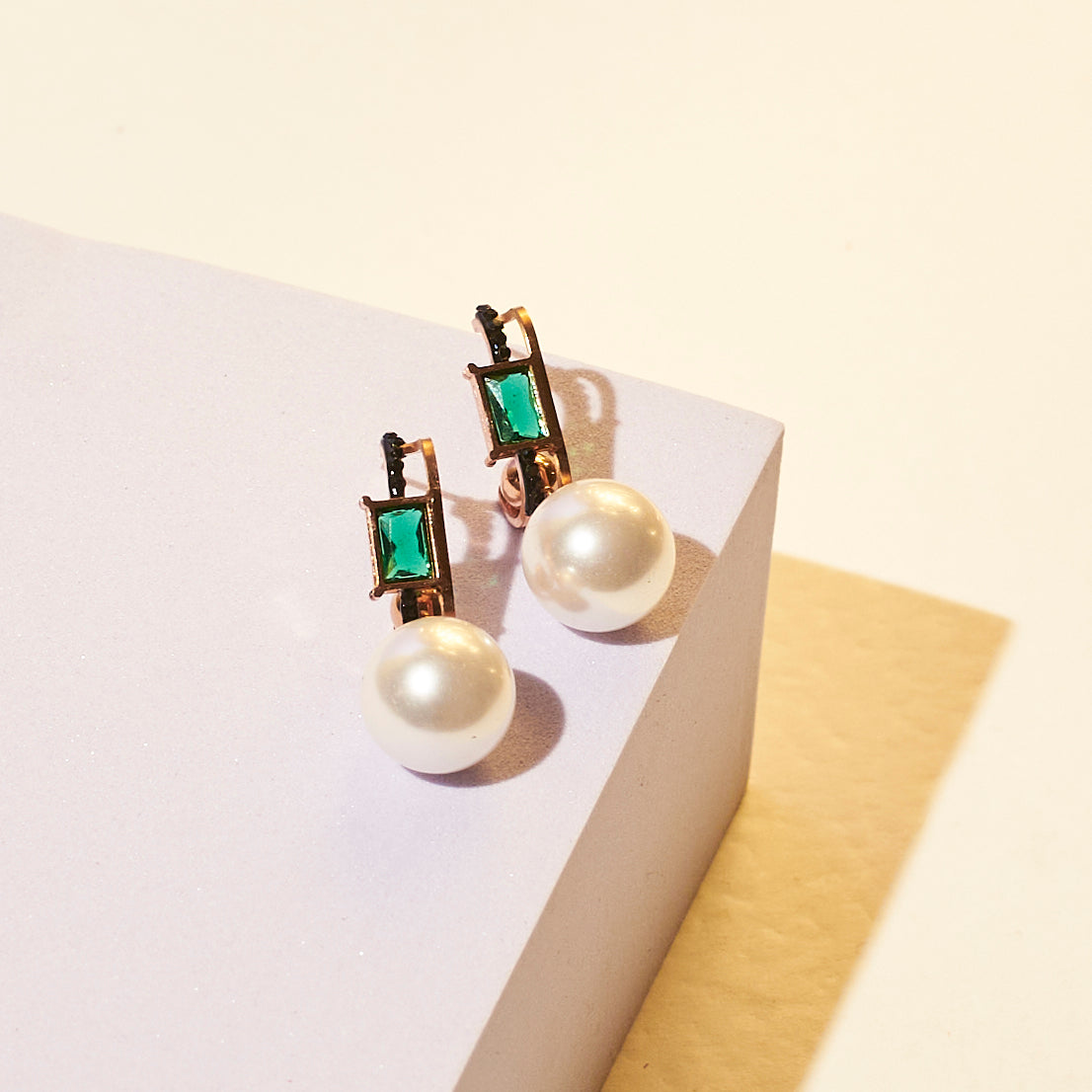 Pearl Luxe Earrings Salty
