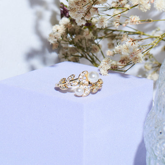 Picture Perfect Pearl Ring Salty