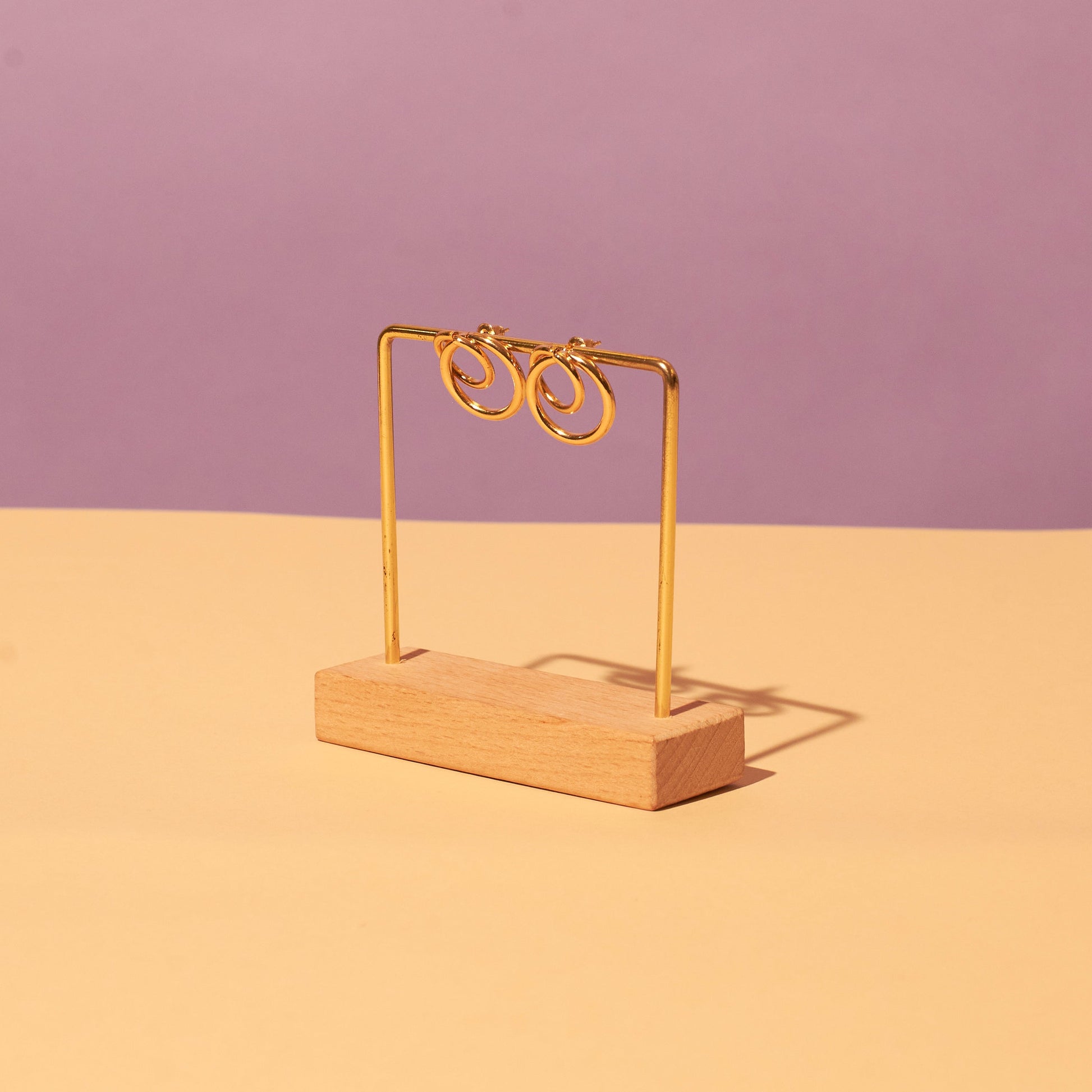 Pixie Golden Hoops Salty