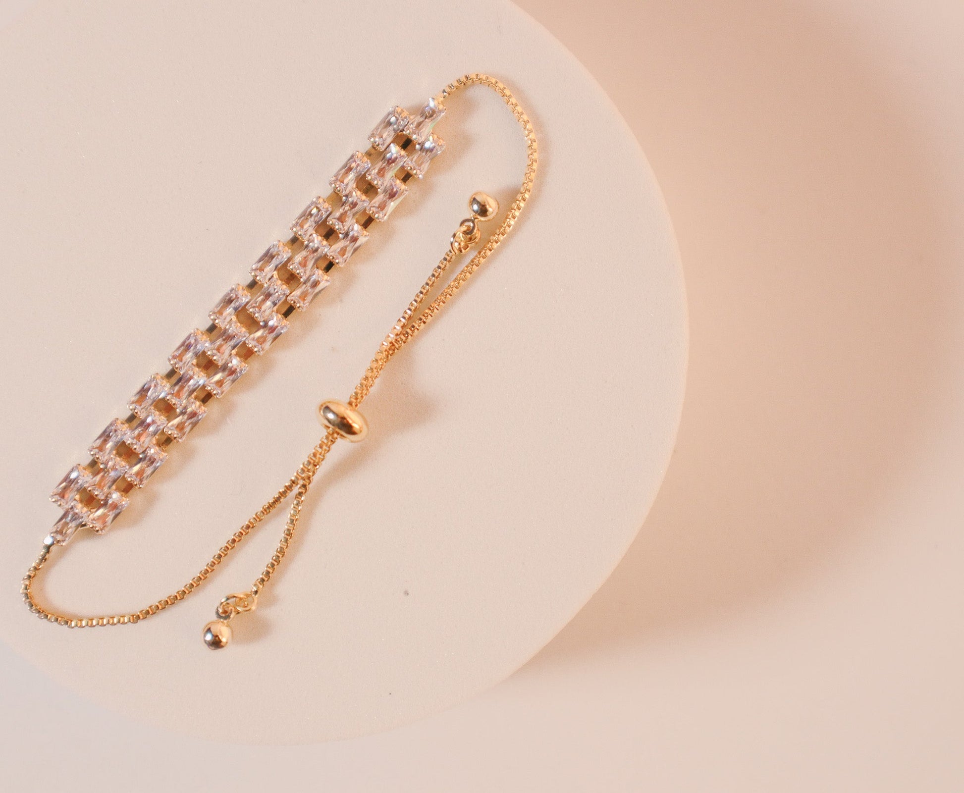 Plum Diamond Bracelet