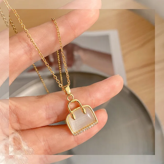 Pocket Bling Necklace Salty