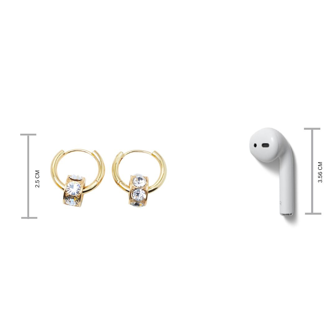 Posh Diamond Earrings Salty