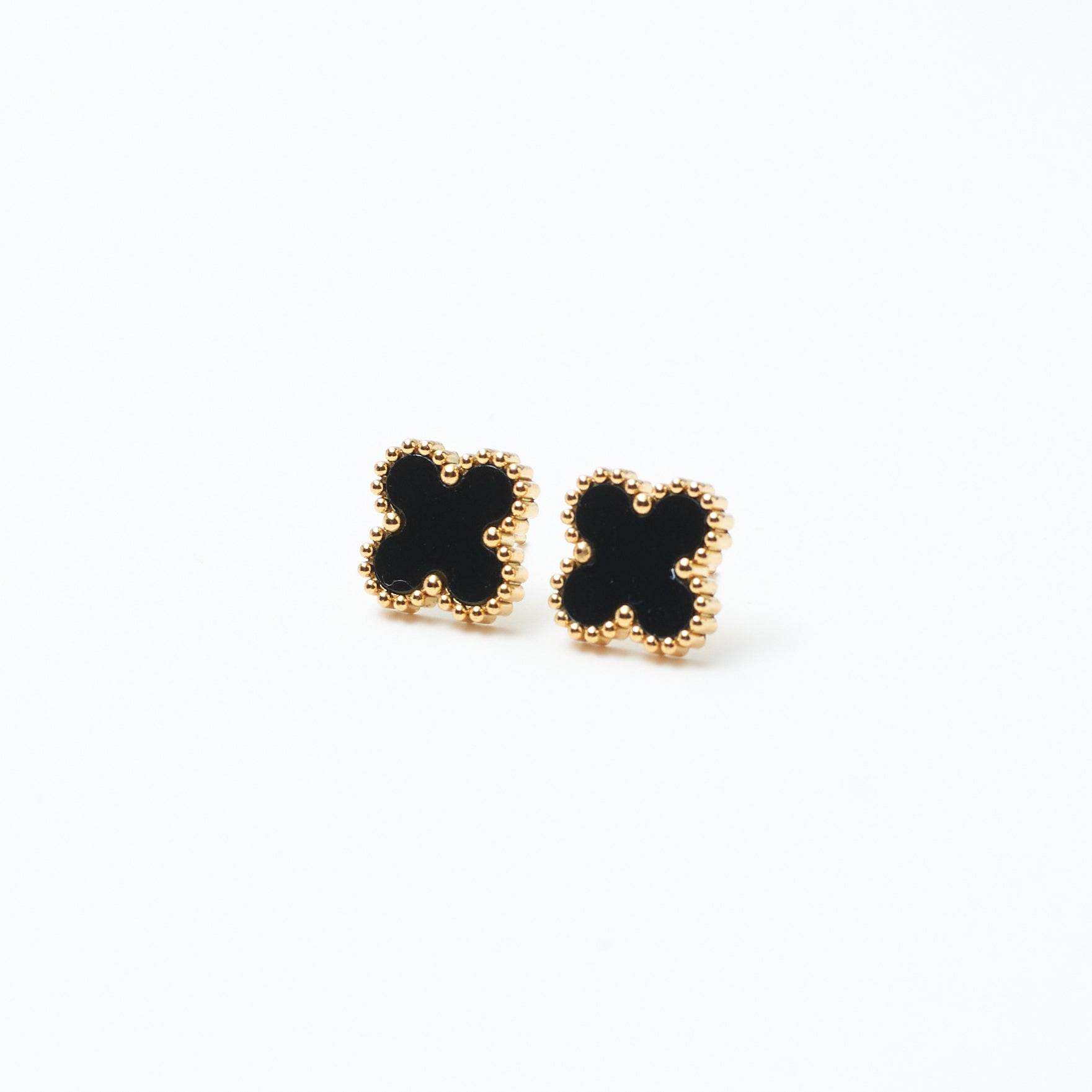 Posh Night Clover Studs Salty