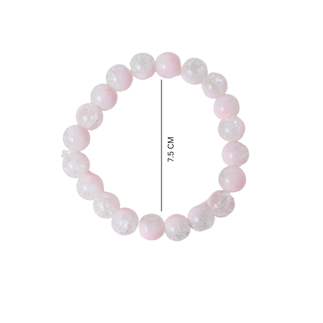 Pretty Pink Beaded Bracelet | Salty